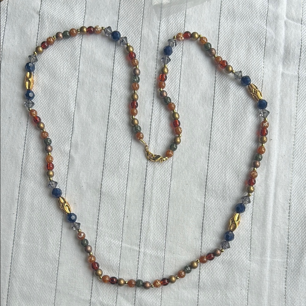 Elegant Multicolor Beaded Necklace